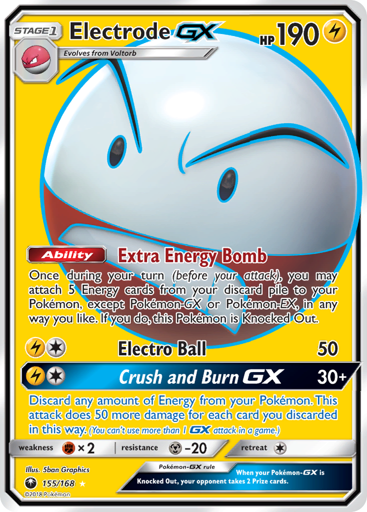 Electrode GX (155/168) [Sun & Moon: Celestial Storm] | L.A. Mood Comics and Games