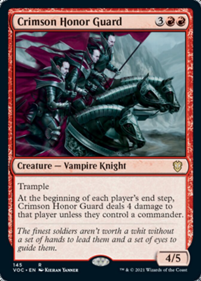 Crimson Honor Guard [Innistrad: Crimson Vow Commander] | L.A. Mood Comics and Games