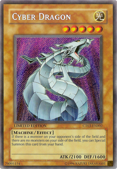 Cyber Dragon [CT03-EN002] Secret Rare | L.A. Mood Comics and Games