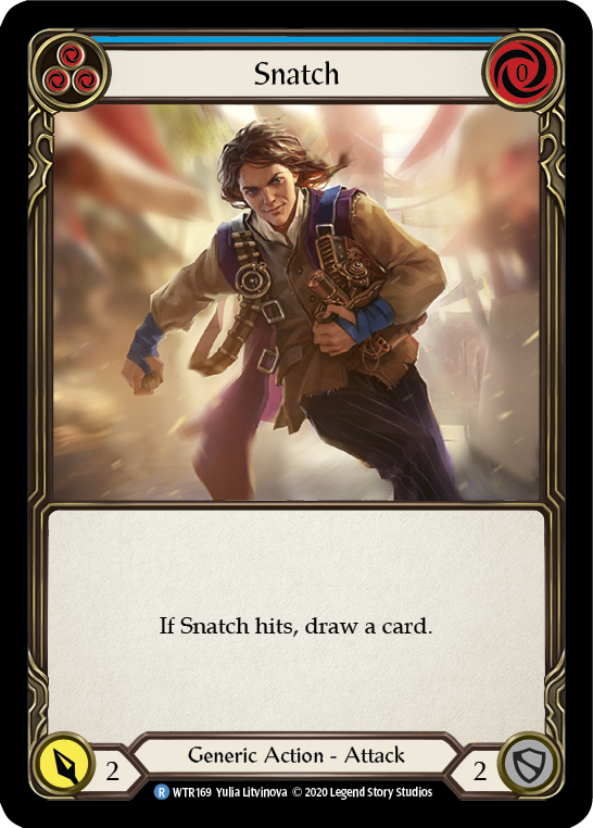 Snatch (Blue) [U-WTR169] (Welcome to Rathe Unlimited)  Unlimited Normal | L.A. Mood Comics and Games