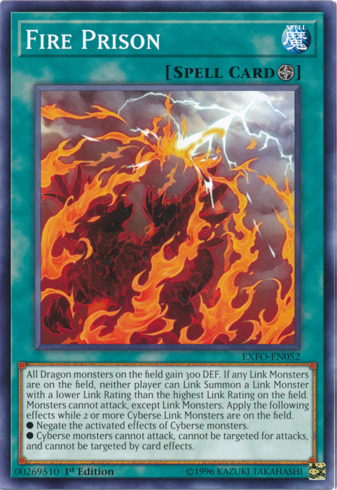 Fire Prison [EXFO-EN052] Common | L.A. Mood Comics and Games