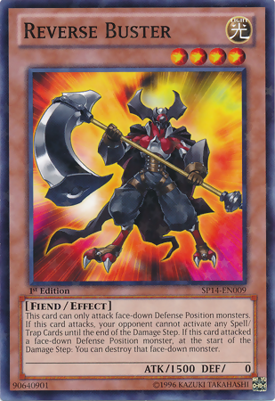 Reverse Buster [SP14-EN009] Starfoil Rare | L.A. Mood Comics and Games