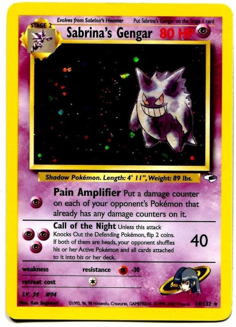 Sabrina's Gengar (14/132) [Gym Heroes Unlimited] | L.A. Mood Comics and Games