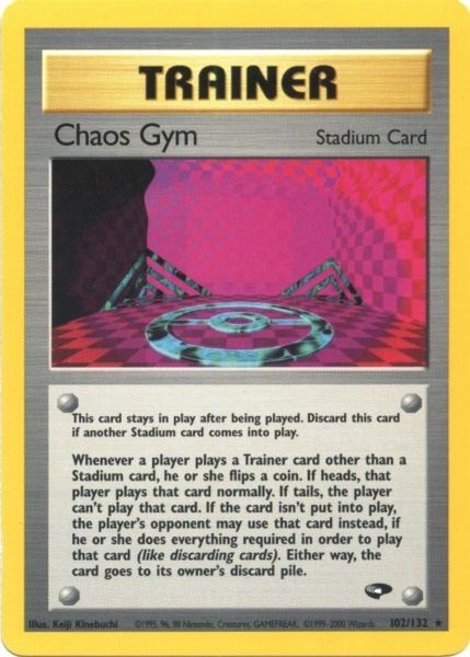 Chaos Gym (102/132) [Gym Challenge Unlimited] | L.A. Mood Comics and Games
