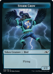 Teddy Bear // Storm Crow Double-Sided Token [Unfinity Tokens] | L.A. Mood Comics and Games