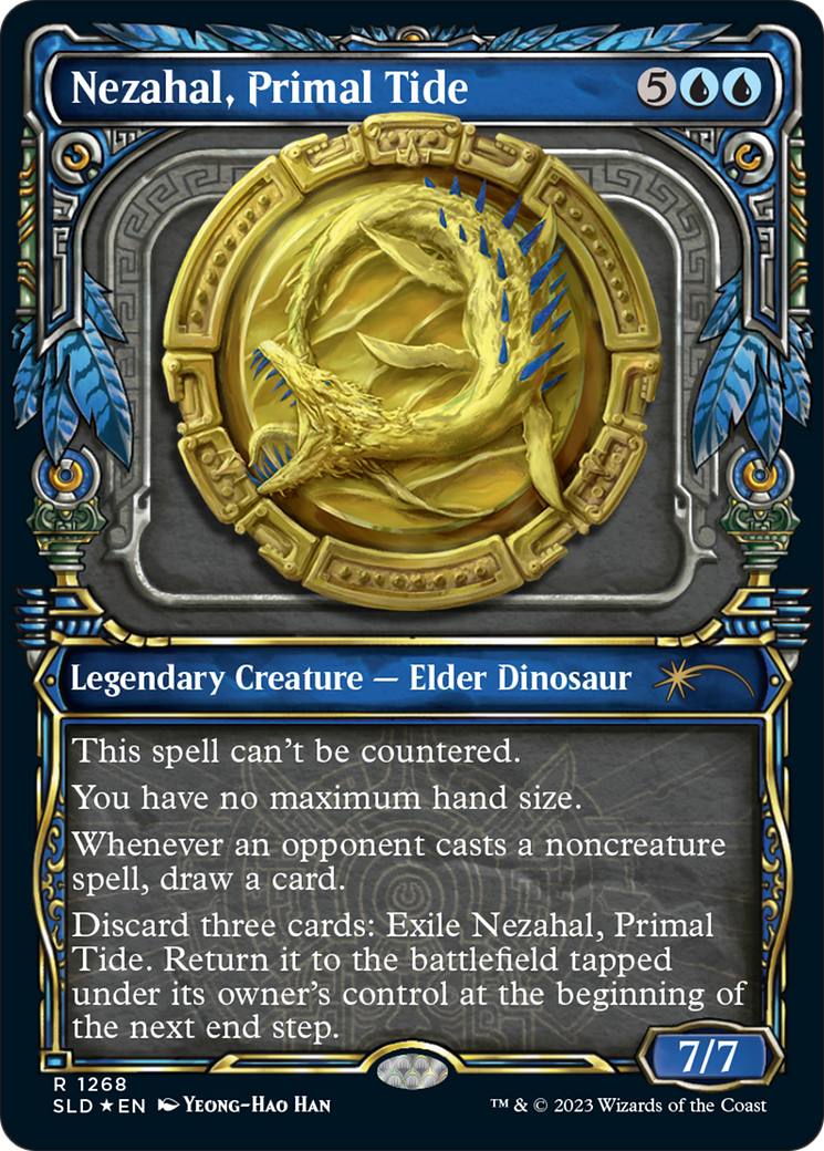 Nezahal, Primal Tide (Halo Foil) [Secret Lair Drop Series] | L.A. Mood Comics and Games