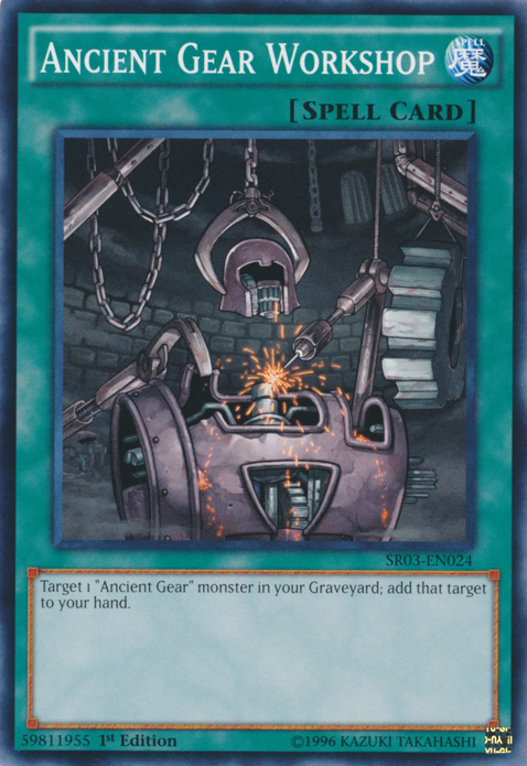 Ancient Gear Workshop [SR03-EN024] Common | L.A. Mood Comics and Games