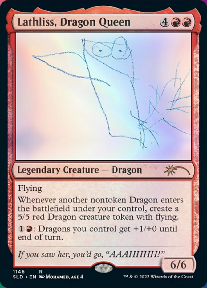 Lathliss, Dragon Queen (1146) [Secret Lair Drop Series] | L.A. Mood Comics and Games