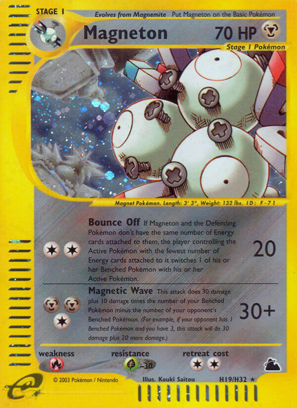 Magneton (H19/H32) [Skyridge] | L.A. Mood Comics and Games