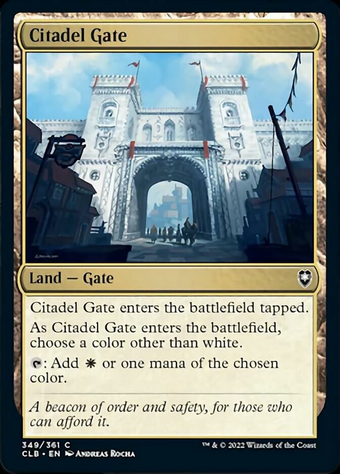 Citadel Gate [Commander Legends: Battle for Baldur's Gate] | L.A. Mood Comics and Games