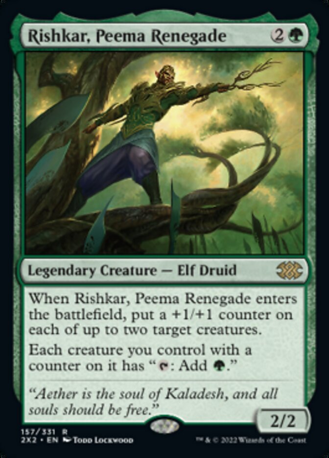 Rishkar, Peema Renegade [Double Masters 2022] | L.A. Mood Comics and Games