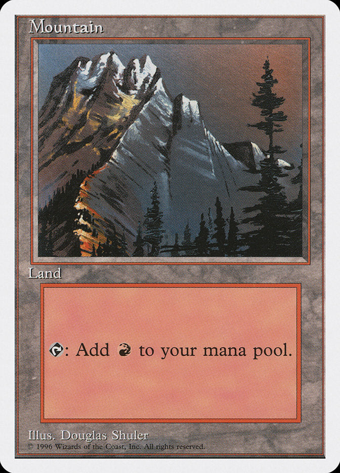 Mountain (Red Sky in the Top Right) [Introductory Two-Player Set] | L.A. Mood Comics and Games