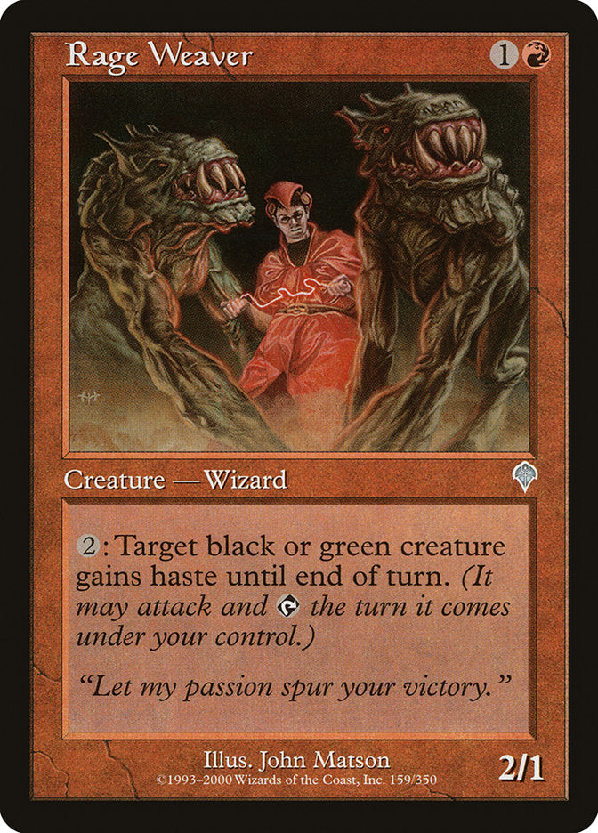 Rage Weaver [Invasion] | L.A. Mood Comics and Games
