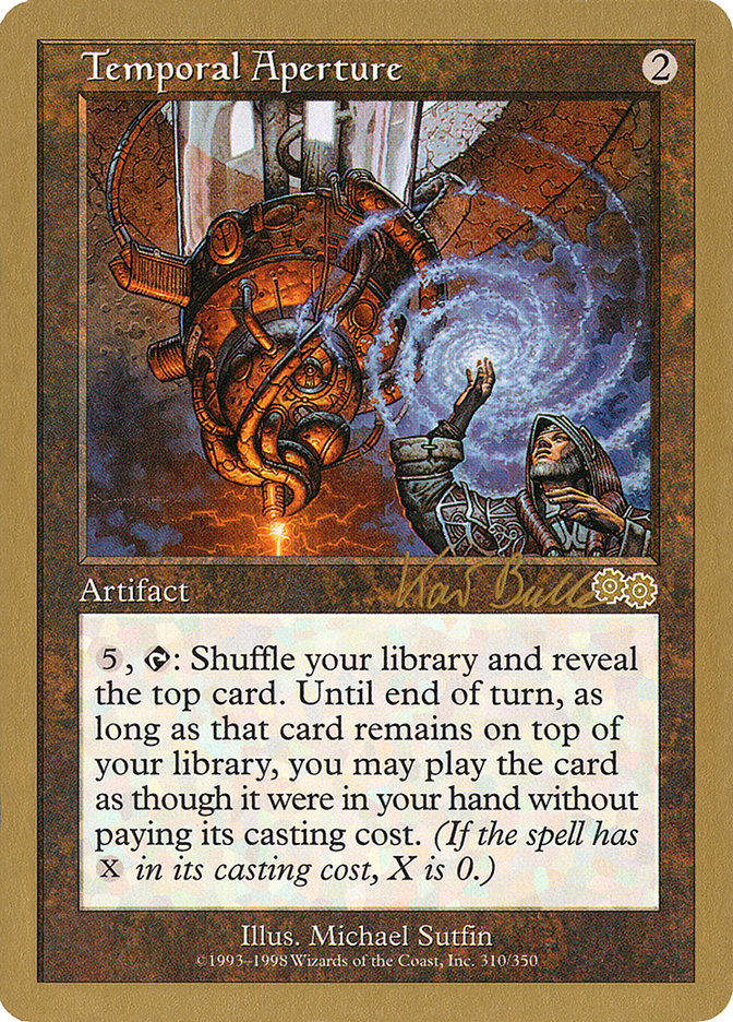 Temporal Aperture (Kai Budde) [World Championship Decks 1999] | L.A. Mood Comics and Games