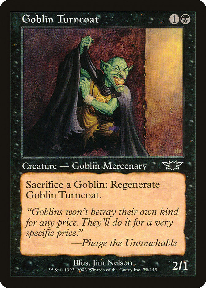 Goblin Turncoat [Legions] | L.A. Mood Comics and Games