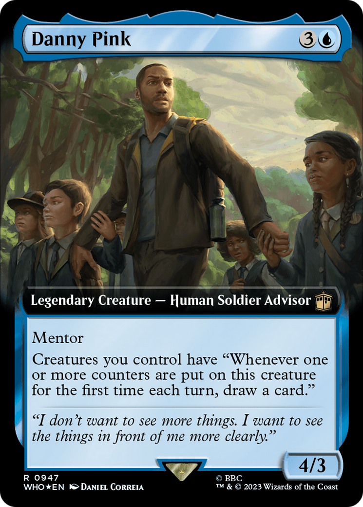 Danny Pink (Extended Art) (Surge Foil) [Doctor Who] | L.A. Mood Comics and Games