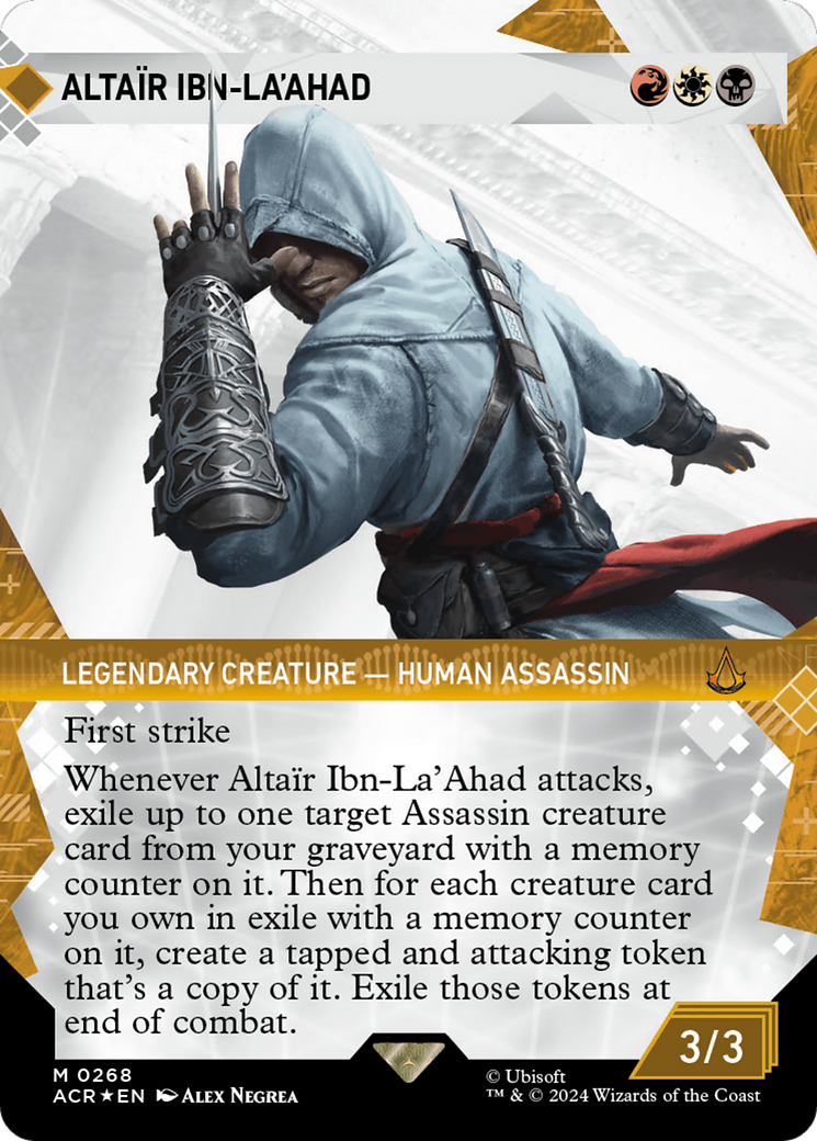 Altair Ibn-La'Ahad (Showcase) (Textured Foil) [Assassin's Creed] | L.A. Mood Comics and Games