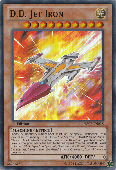 D.D. Jet Iron [HA07-EN035] Super Rare | L.A. Mood Comics and Games