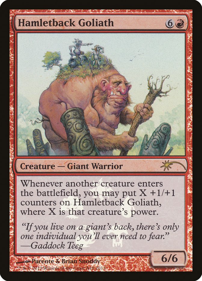 Hamletback Goliath [Resale Promos] | L.A. Mood Comics and Games