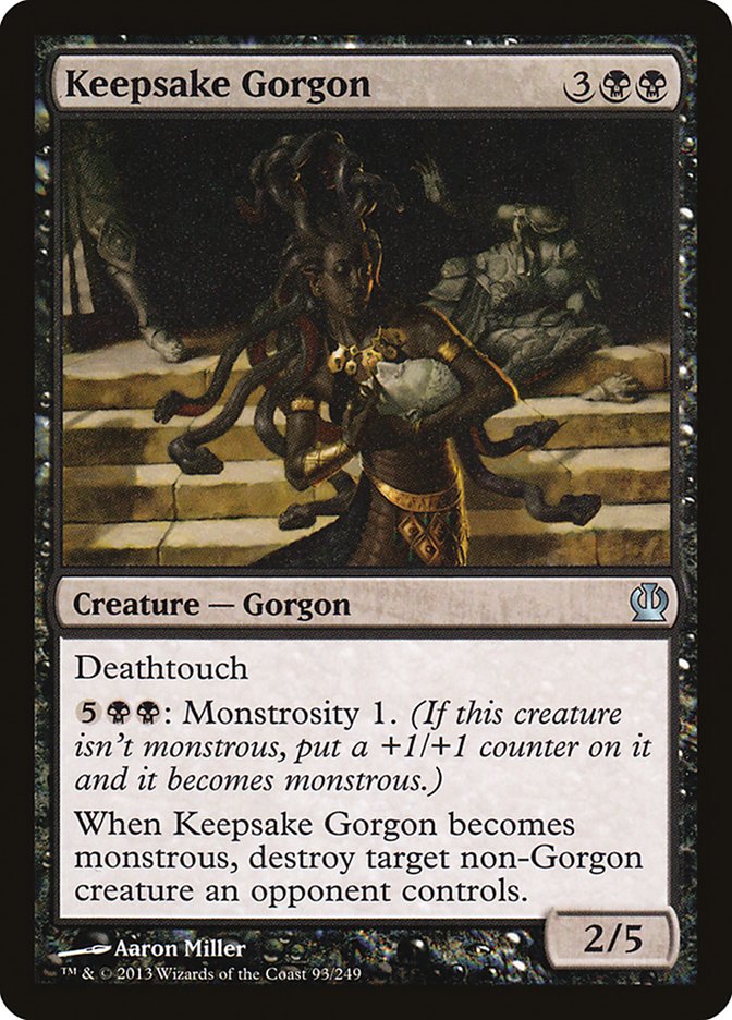 Keepsake Gorgon [Theros] | L.A. Mood Comics and Games