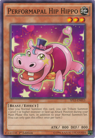 Performapal Hip Hippo [SP15-EN015] Common | L.A. Mood Comics and Games