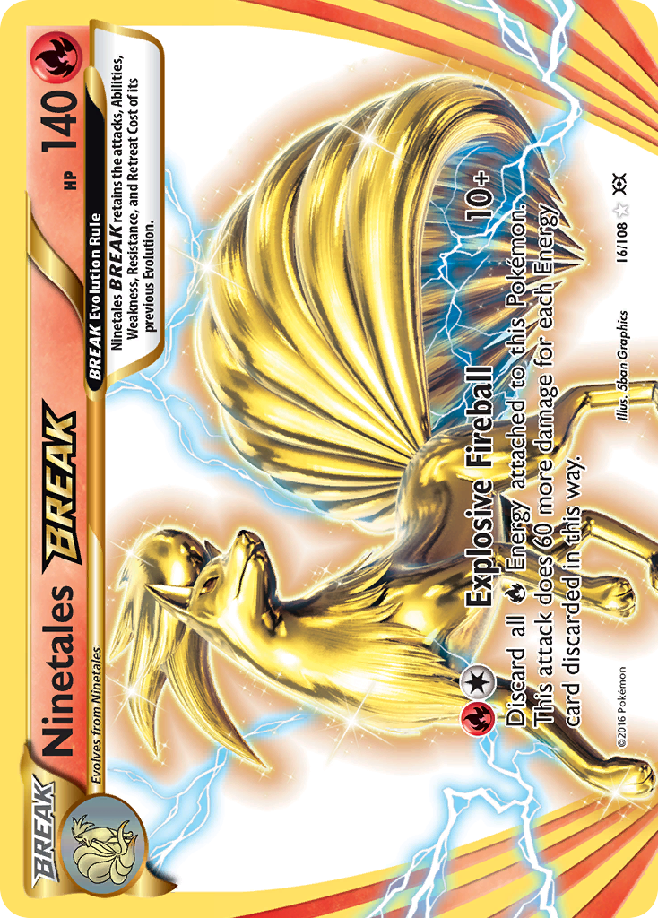 Ninetales BREAK (16/108) [XY: Evolutions] | L.A. Mood Comics and Games