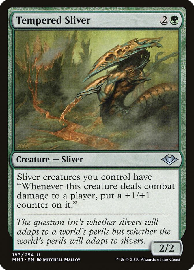 Tempered Sliver [Modern Horizons] | L.A. Mood Comics and Games