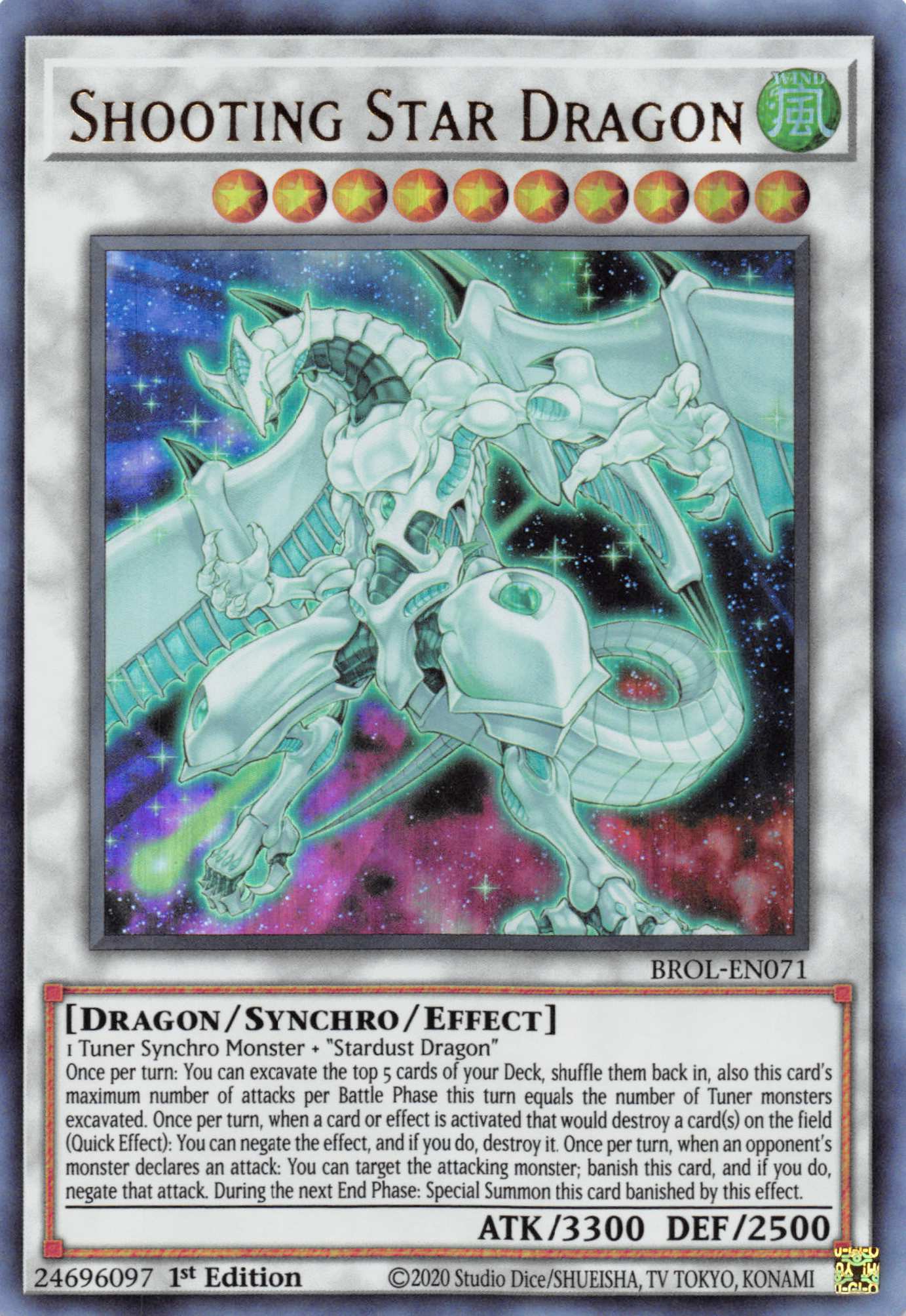 Shooting Star Dragon [BROL-EN071] Ultra Rare | L.A. Mood Comics and Games