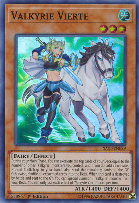 Valkyrie Vierte [SAST-EN089] Super Rare | L.A. Mood Comics and Games