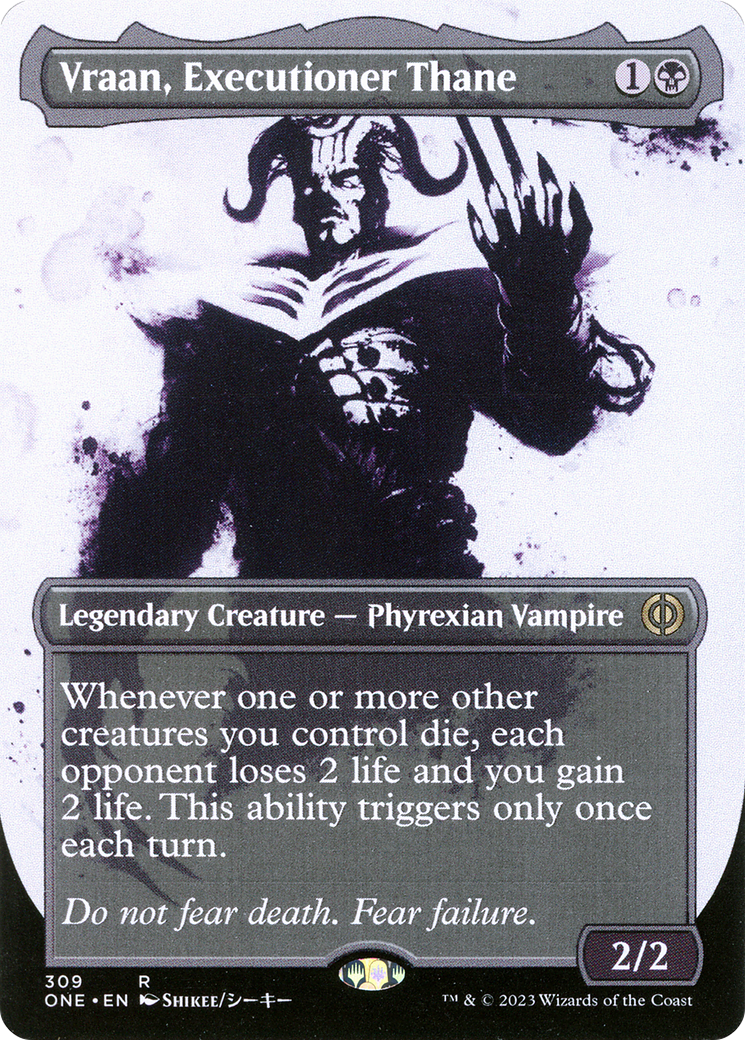 Vraan, Executioner Thane (Borderless Ichor) [Phyrexia: All Will Be One] | L.A. Mood Comics and Games