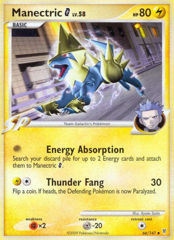 Manectric G (66/147) [Platinum: Supreme Victors] | L.A. Mood Comics and Games