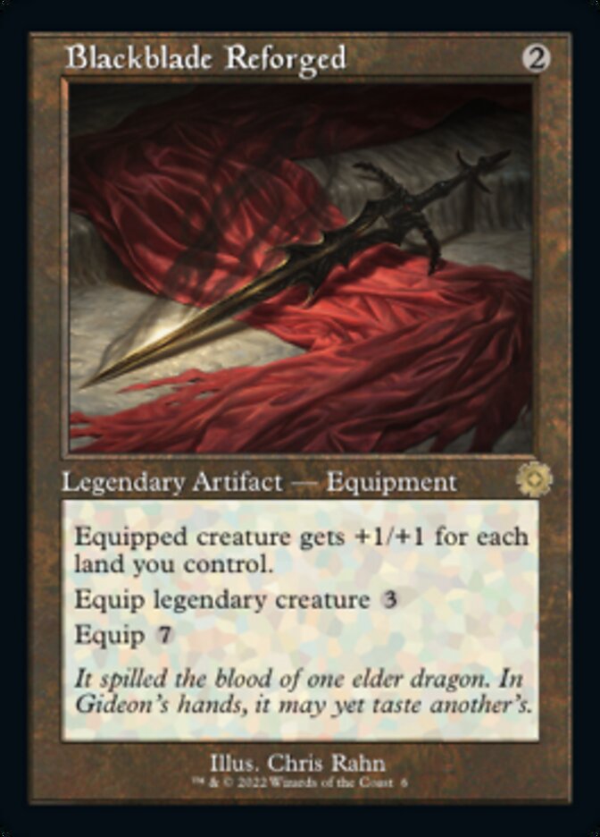 Blackblade Reforged (Retro) [The Brothers' War Retro Artifacts] | L.A. Mood Comics and Games