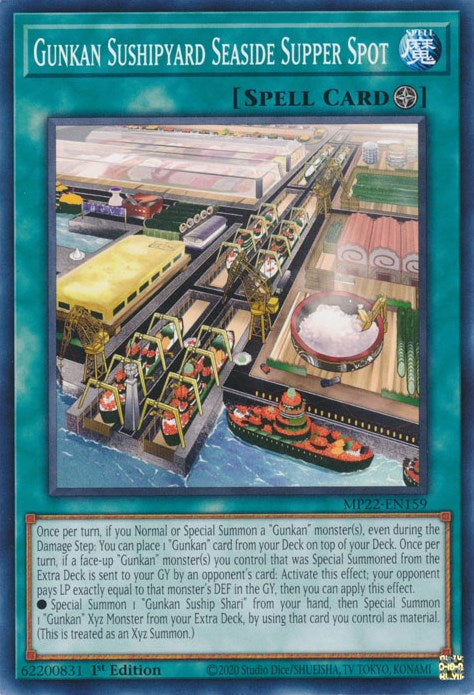 Gunkan Sushipyard Seaside Supper Spot [MP22-EN159] Common | L.A. Mood Comics and Games