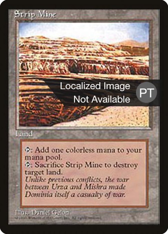 Strip Mine [Fourth Edition (Foreign Black Border)] | L.A. Mood Comics and Games