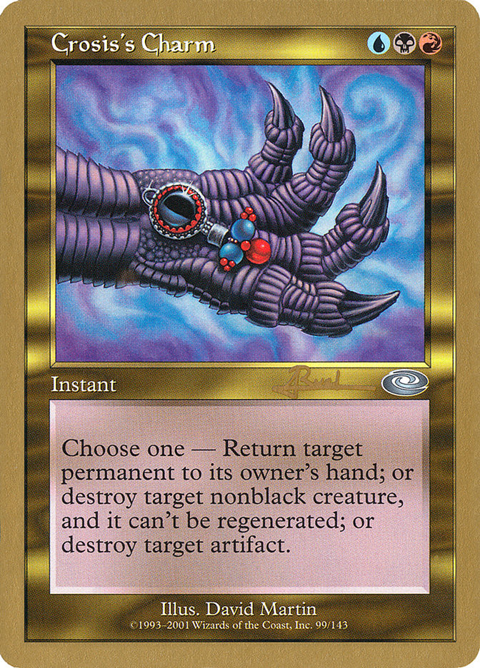 Crosis's Charm (Antoine Ruel) [World Championship Decks 2001] | L.A. Mood Comics and Games