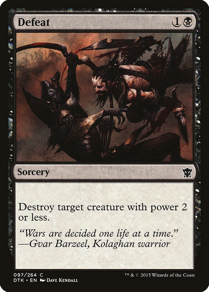 Defeat [Dragons of Tarkir] | L.A. Mood Comics and Games