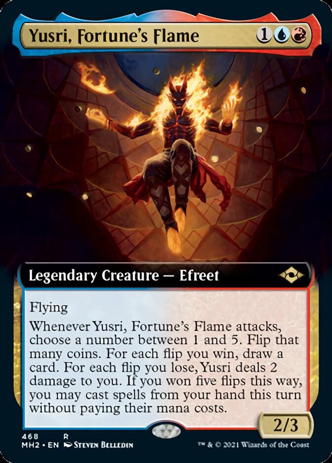 Yusri, Fortune's Flame (Extended Art) [Modern Horizons 2] | L.A. Mood Comics and Games