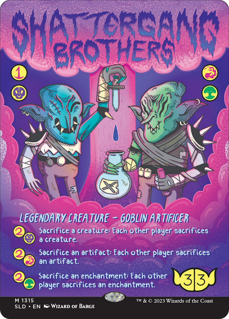 Shattergang Brothers (Rainbow Foil) [Secret Lair Drop Series] | L.A. Mood Comics and Games