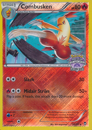 Combusken (13/111) (Championship Promo) [XY: Furious Fists] | L.A. Mood Comics and Games