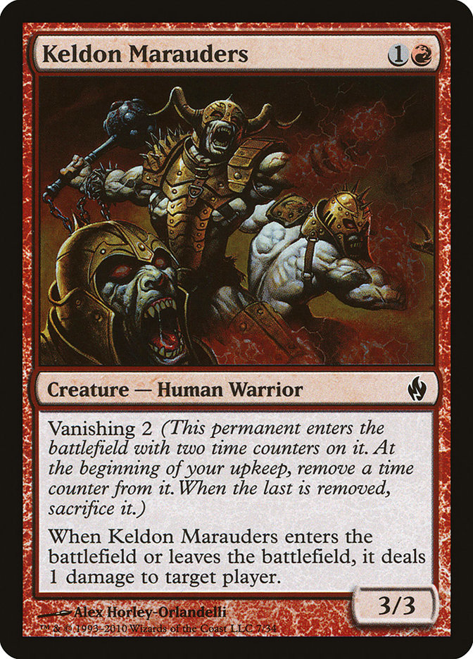 Keldon Marauders [Premium Deck Series: Fire and Lightning] | L.A. Mood Comics and Games