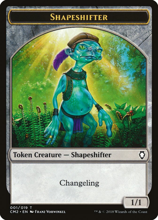 Shapeshifter Token [Commander Anthology Volume II Tokens] | L.A. Mood Comics and Games