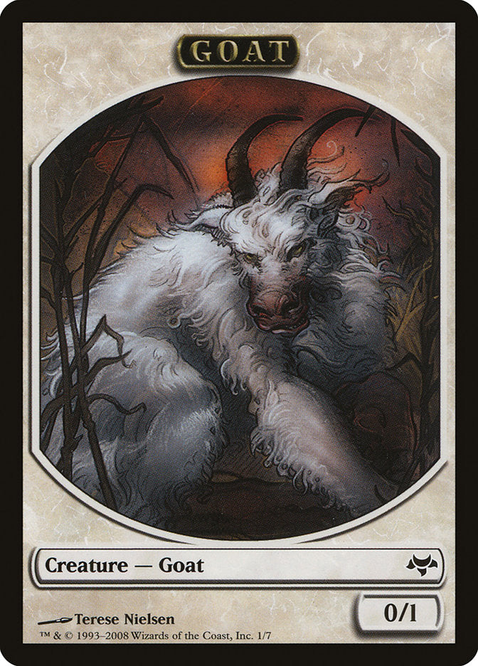 Goat Token [Eventide Tokens] | L.A. Mood Comics and Games