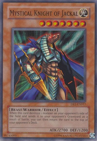 Mystical Knight of Jackal [DR1-EN017] Super Rare | L.A. Mood Comics and Games