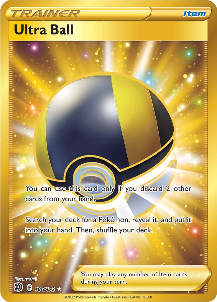 Ultra Ball (186/172) [Sword & Shield: Brilliant Stars] | L.A. Mood Comics and Games