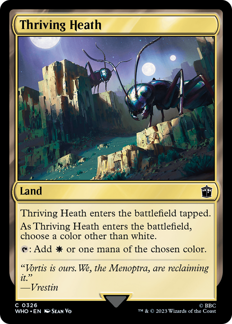 Thriving Heath [Doctor Who] | L.A. Mood Comics and Games
