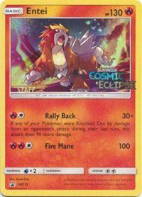 Entei (SM219) (Staff Prerelease Promo) [Sun & Moon: Black Star Promos] | L.A. Mood Comics and Games