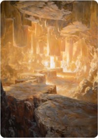 Pillarverge Pathway Art Card [Zendikar Rising Art Series] | L.A. Mood Comics and Games