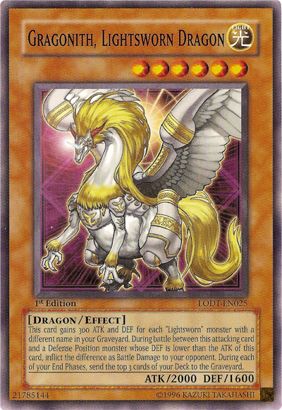 Gragonith, Lightsworn Dragon [LODT-EN025] Common | L.A. Mood Comics and Games