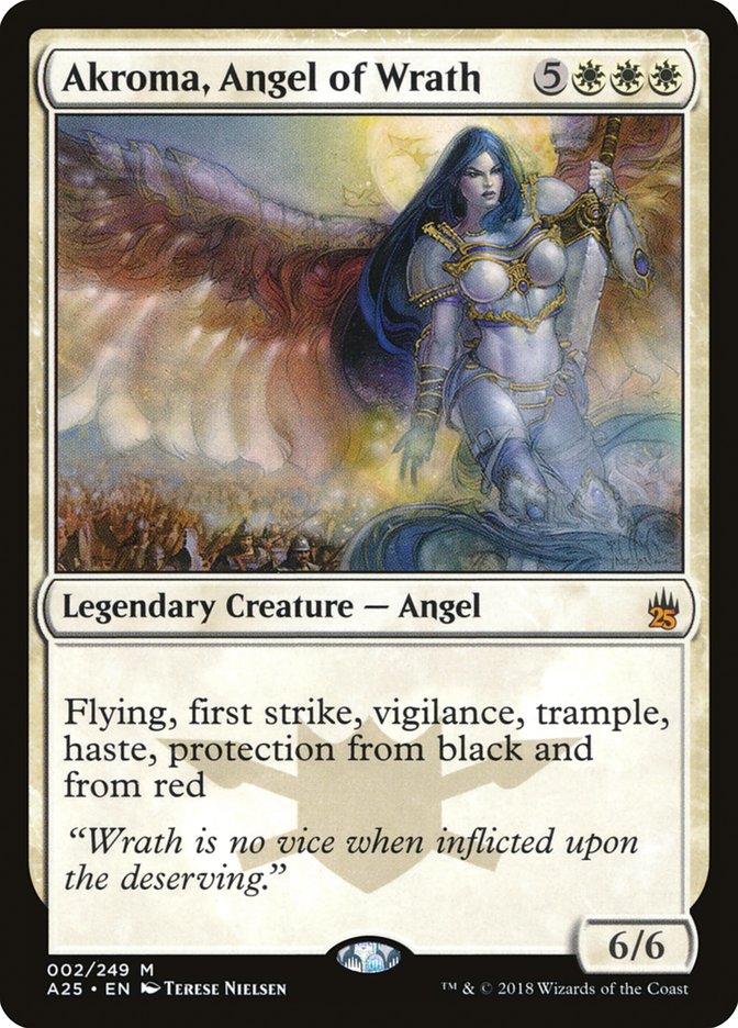 Akroma, Angel of Wrath [Masters 25] | L.A. Mood Comics and Games