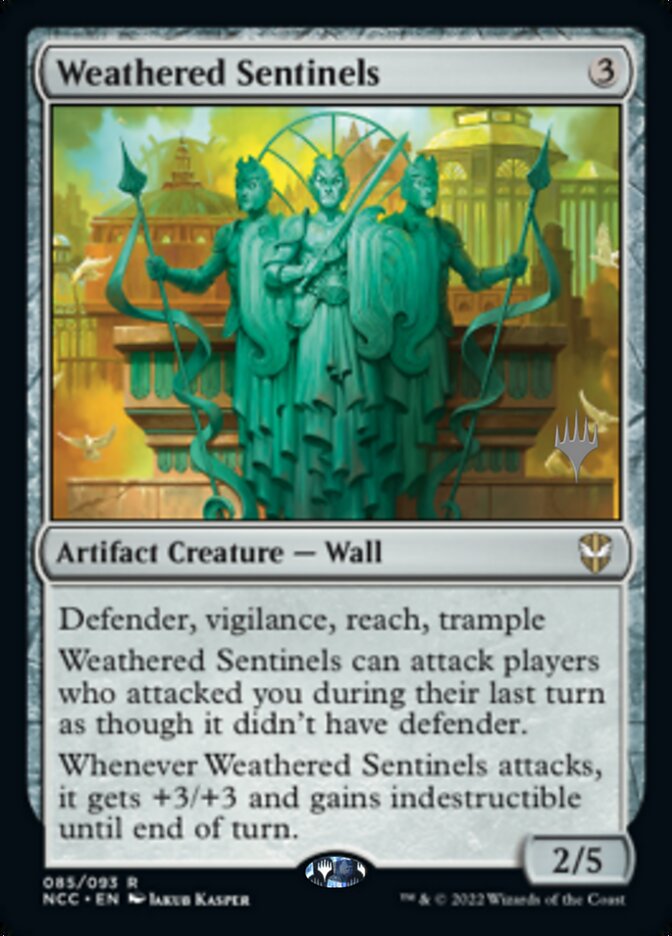 Weathered Sentinels (Promo Pack) [Streets of New Capenna Commander Promos] | L.A. Mood Comics and Games